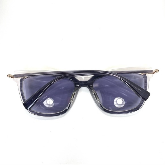 Derek Lam Vivien Ink Sunglasses Navy Blue Glasses main image 8